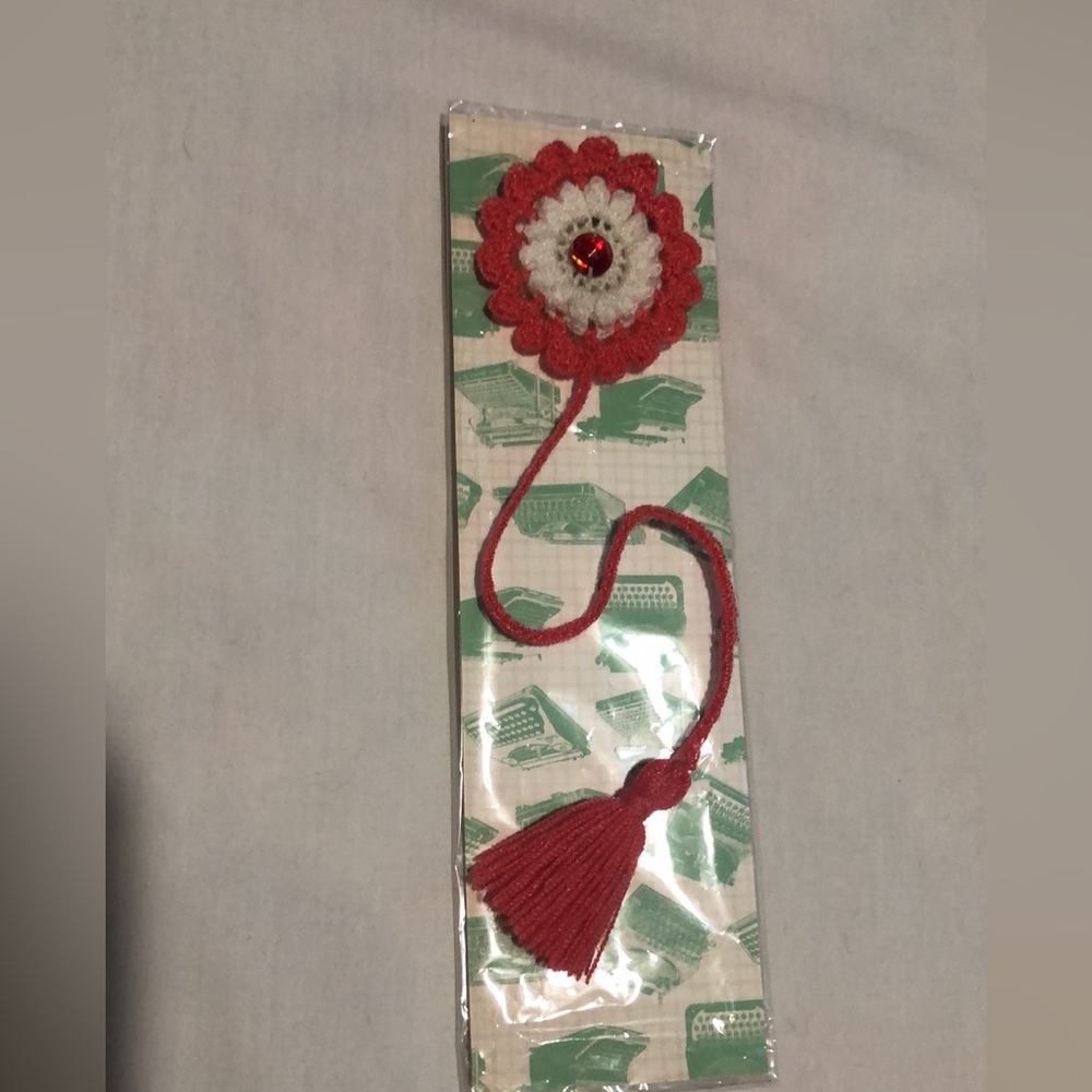 Set 3 for $25 Flower Bookmark Handmade crochet